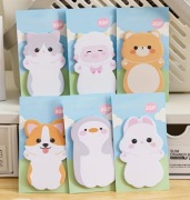 Karteczki samoprzylepne z motywem kreskówkowym /kawai -1 notesik