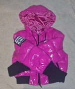 Freestyle kurtka M/L neonowy róż połysk 