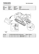 Katalog części  Volvo EC 210 LC