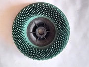 Szczotka czyszcząca Bristle Disc M14 115mm P50 zielona 3M na szlifierkę .
