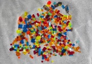 Klocki Lego Mix Kryształowe Transparent Crystals (150G)