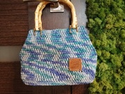 Oryginalna torebka szydełkowa, rękodzieło, unikat