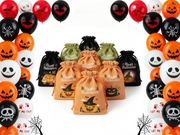 ZESTAW DEKORACJI HALLOWEEN – WORECZKI + BALONY – IDEALNY NA IMPREZĘ