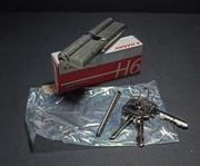 Wkładka bębenkowa B-Harko H6 50/50 WK-HR-590 klasa 6.0 3 klucze