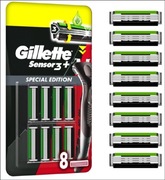 GILLETTE SENSOR 3+ SPECIAL EDITION ALOES 8 sztuk