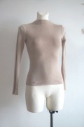 Beżowy cielisty top basic nude Mohito XS XXS
