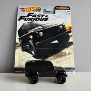 Hot Wheels Premium 1:64 LAND ROVER DEFENDER 110 HARD TOP - LUZ