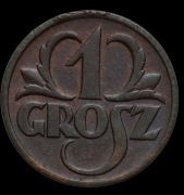 1 grosz 1939 Piękna!!!