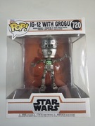 Funko Pop STAR WARS IG-12 with GROGU 720