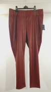 Spodnie damskie INC International Concepts bordowy burgundowy XXXL 46  NOWE