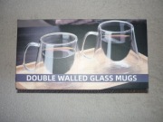 Zestaw 2 szklanek z podwójnymi ściankami 200 ml