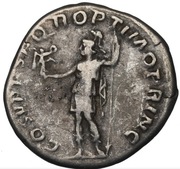 Trajan, Denar - COS V P P SPQR OPTIMO PRINC