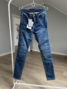Spodnie motocyklowe damskie jeansy Course z wysokim stanem z ochraniaczami