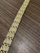 Ładna pozłacana bransoletka 