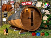 SAUNA Ogrodowa 400cm + PRZEBIERALNIA + GRATIS Beczka 500L Akcesoria =Wycena