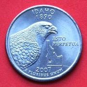 25 Centów 2007  P   r -     USA  Idaho        stan !!