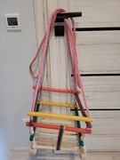 Huśtawka drewniana, tradycyjna, dla dziecka