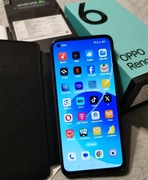 Oppo Reno 6 5g 8/128Gb fajny smartfon z pudełkiem, etui i gratis.