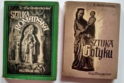 Sztuka romańska i gotyku 1950 rok dwa tomy