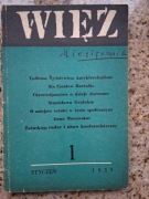 Więź nr 9 (1/1959) Tadeusz Żychiewicz; Ks. Czesław Bartnik; Anna Morawska