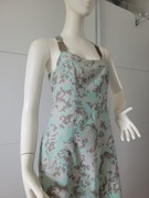 HAWALESCHKA sukienka jedwab plus skóra idealna na upały 