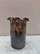 wazon ceramiczny – Efektowne szkliwienie, Vintage / Boho