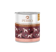 Karma mokra PERRO  Kaczka z marchewką puszka 800g