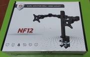 Uchwyt na 2 monitory Ergosolid NF12