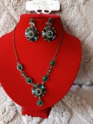 Barokowy zestaw biżuterii 