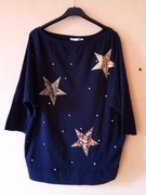 Bluzka z cekinami w gwiazdy