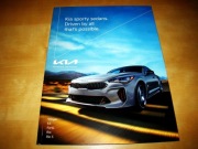 Prospekt Kia Stinger, K5, Forte, Rio 2022 (wersja USA!)