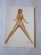 Sitodruk Akt portret Aslan Alain Gourdon