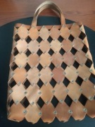 Torba skórzana nie używana Cepelia