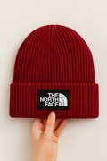 Czapka zimowa The North Face bordowa