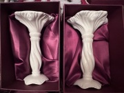Villa Italia 2 świeczniki porcelana nowe w eleganckich pudełkach