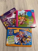Książeczki Psi Patrol, 3D, figurki.