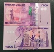 Uganda 10000 shillings 2021 UNC
