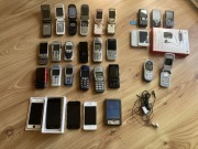 Stare telefony Nokia Sony Ericsson Siemens pakiet telefonów 