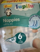 Pieluchy Lupilu 6XL (13-18 kg), 60 sztuk
