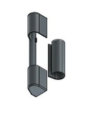 Osłonka wspornika górnego zawiasu Romb - kolor biały