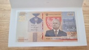 20 złotych Lech Kaczyński   banknot kolekcjonerski 