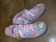 Lelli Kelly Wysokie trampki z tęczowym jednorożcem