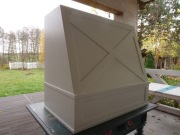 okap drewniany,okap w stylu angielskim,