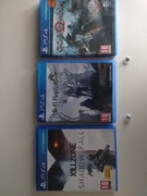 Gry playstation 4,5 , Killzone, Nier Replicant , God of War, pakiet gier
