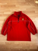 Vintage Ferrari Racing Michael Schumacher 1998 Fleece Jacket 1/4 polar