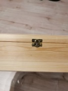 2 X podwójna skrzynka na wino alkohol podziękowanie, wełna drzewna