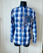 Desigual Męska koszula w kratę L