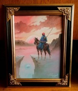 "STRAŻNIK KULI PRZEZNACZENIA"- OBRAZ OLEJNY NA PŁÓTNIE -ANDRZEJ KACZMAREK 