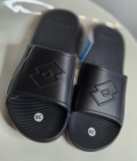 CZARNE KLAPKI GUMOWE BASENOWE KĄPIELOWE LOTTO ROZM: 38