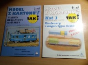 Zestaw modeli wagonów SR51 i 412Za 1:87